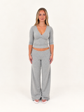 Fold Over Pants (Grey)
