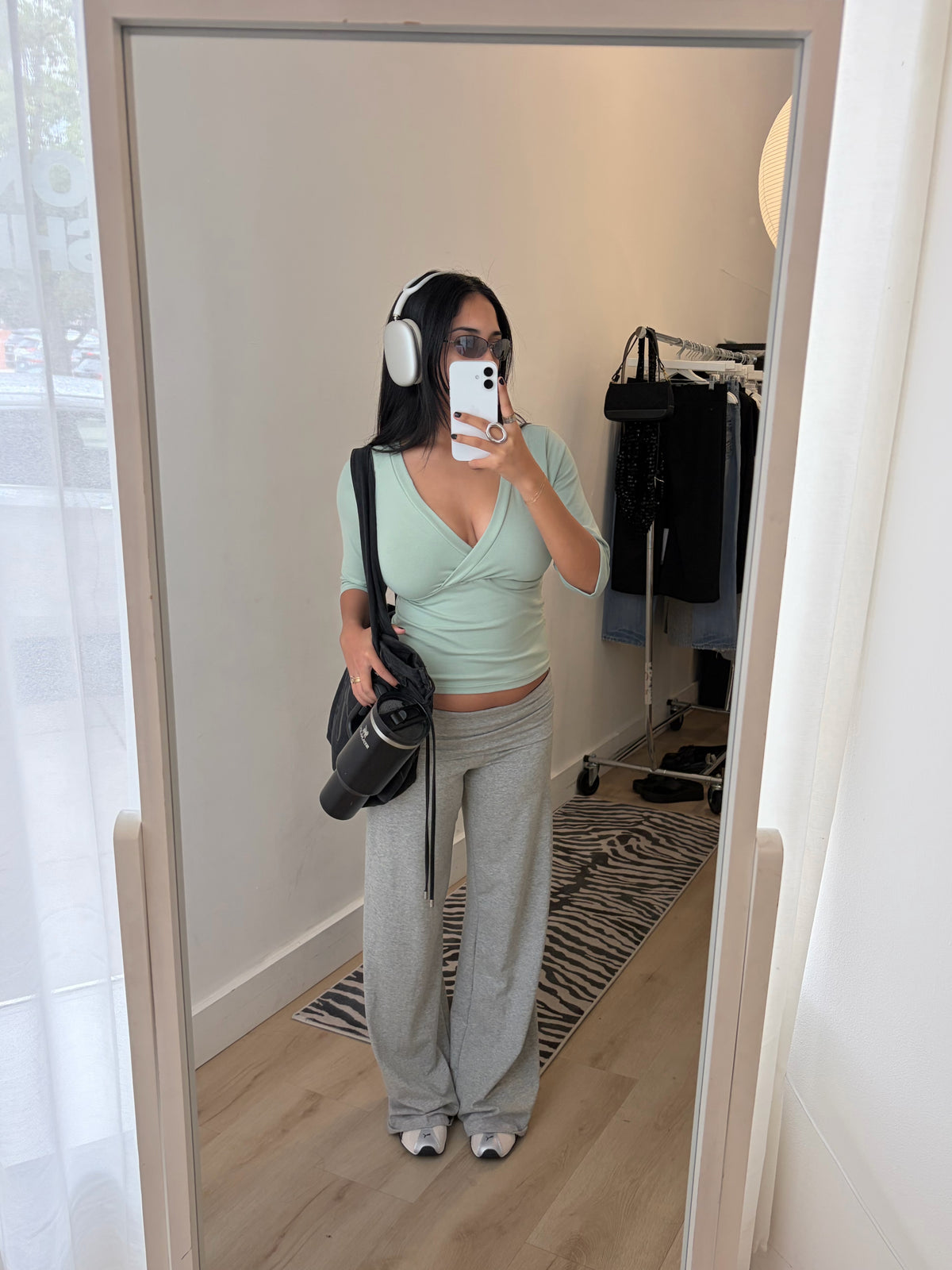 3/4 Sleeve Top (Green)