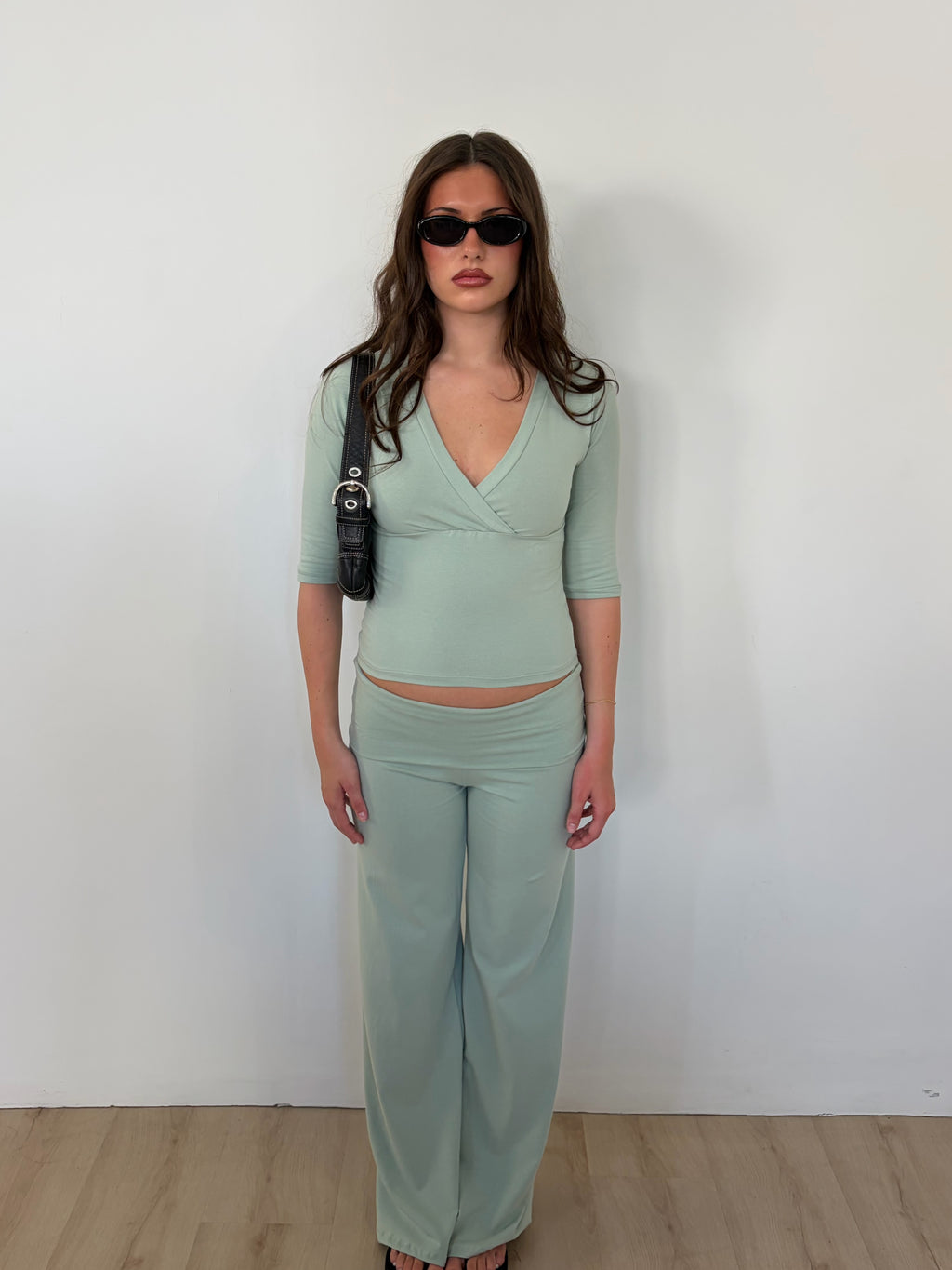 3/4 Sleeve Top (Green)