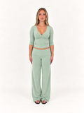 3/4 Sleeve Top (Green)